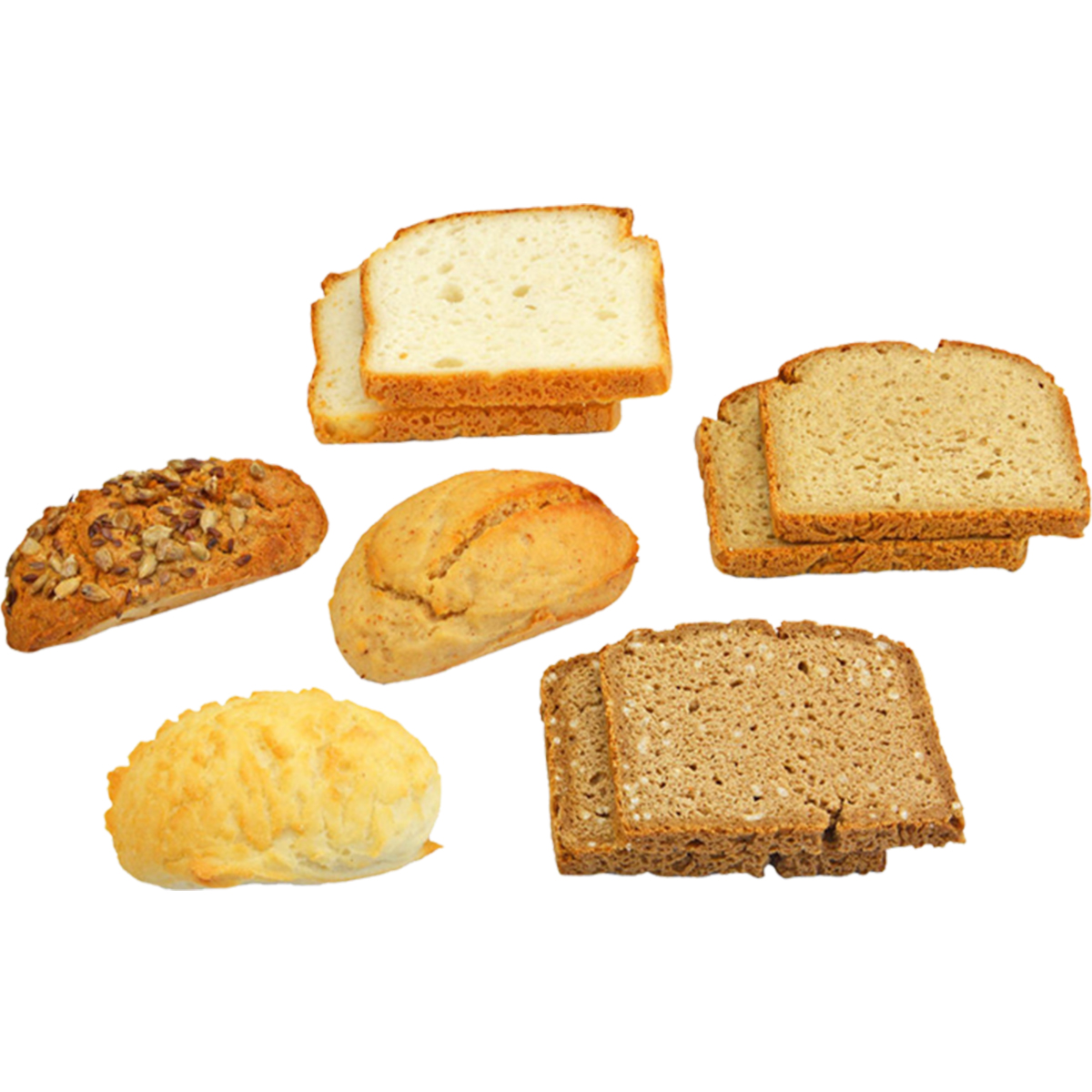 Pane in cassetta con semi e cereali pretagliato