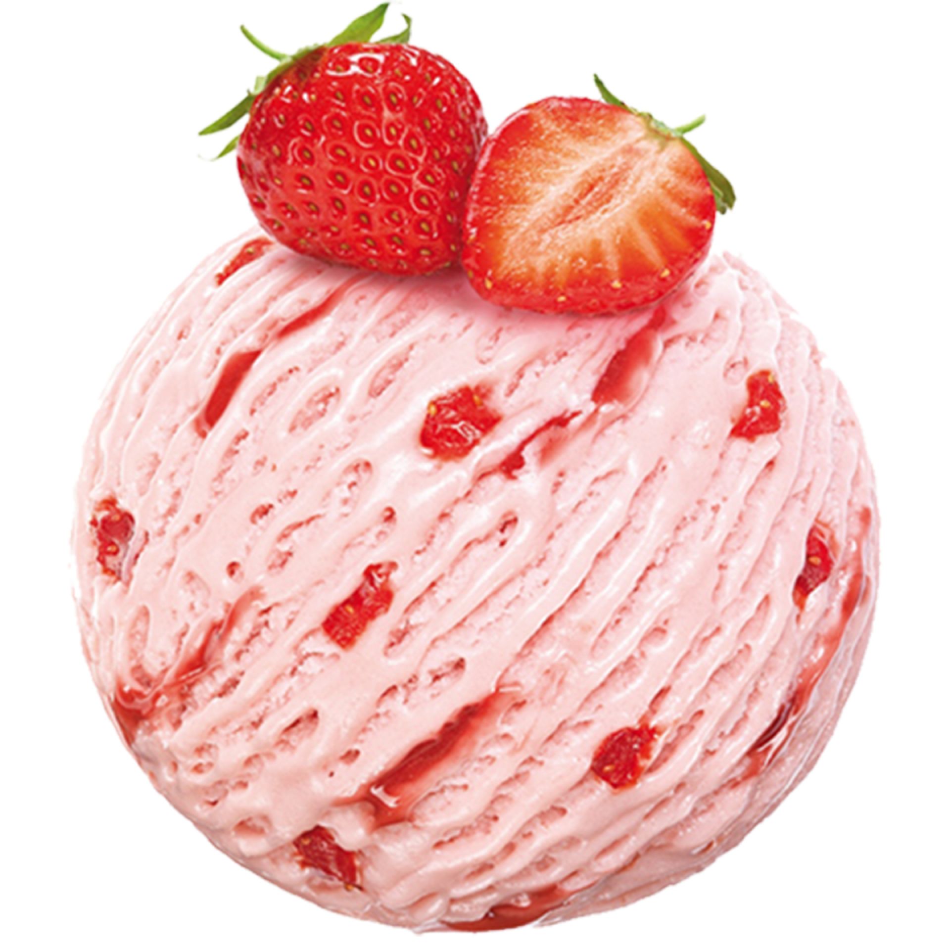 Strawberry Vanilla Ice Cream